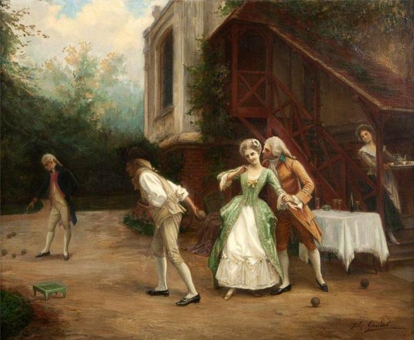 The Winning Party by Jules Girardet
