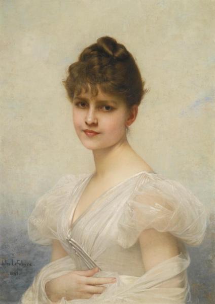 Edith Warren Miller by Jules Joseph Lefebvre