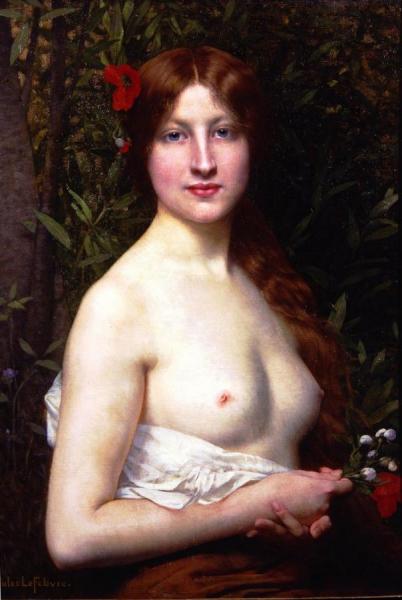 Fleurs Des Champs by Jules Joseph Lefebvre