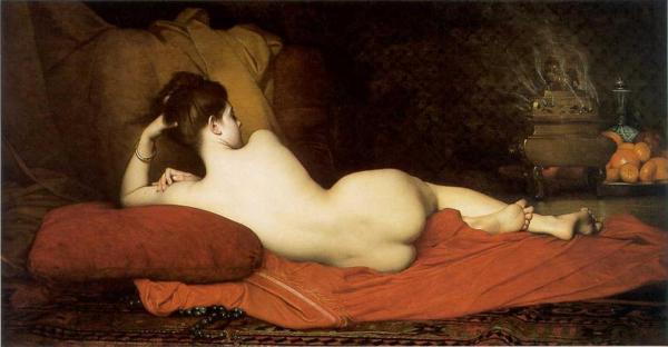 Odalisque by Jules Joseph Lefebvre