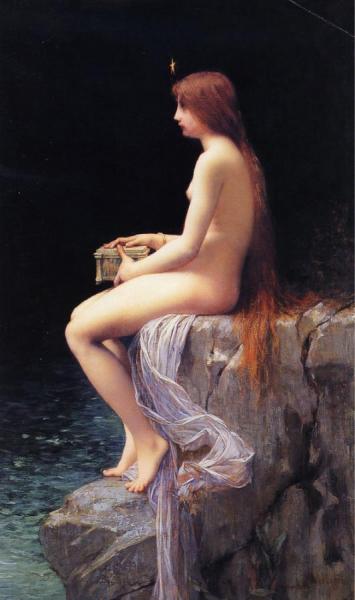 Pandora by Jules Joseph Lefebvre