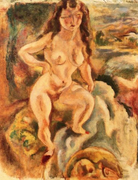 A Beautiful Californian by Jules Pascin