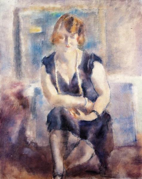 A Blond by Jules Pascin