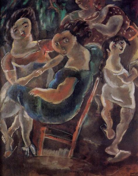 Gossips by Jules Pascin