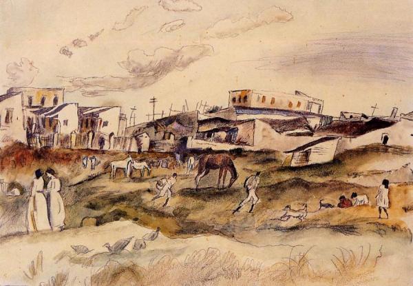Havana Street by Jules Pascin
