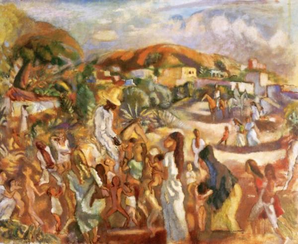 Landscape by Jules Pascin
