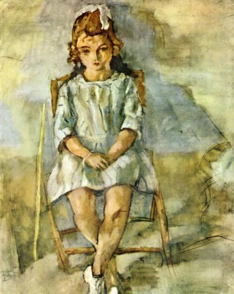 Little Girl by Jules Pascin