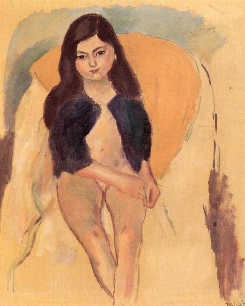Little Italian Girl by Jules Pascin