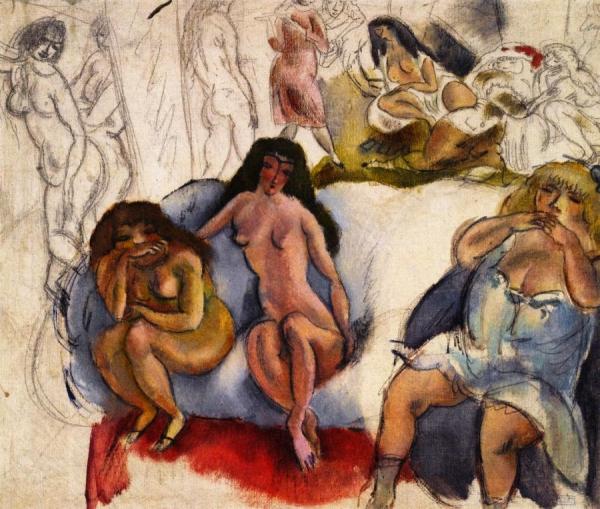 Loose Women by Jules Pascin