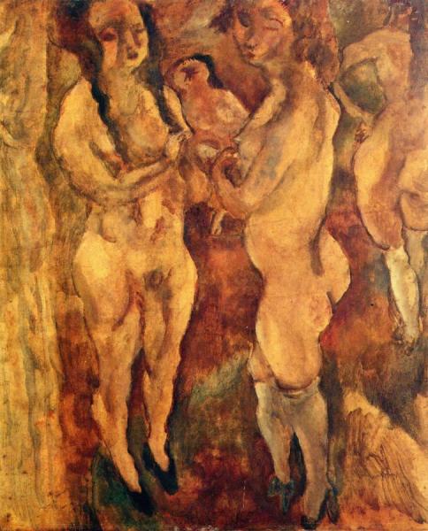 Nude Women by Jules Pascin