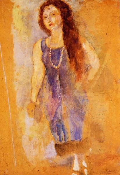 Rita Barber by Jules Pascin