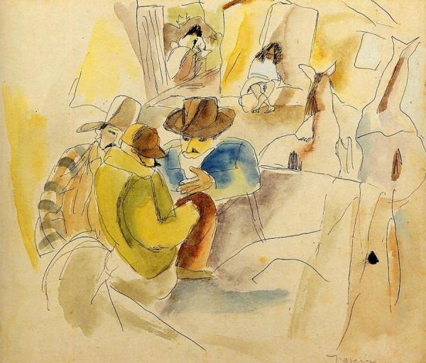 Scene From The Southern States by Jules Pascin
