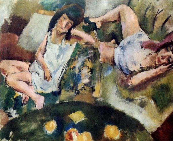 Siesta by Jules Pascin