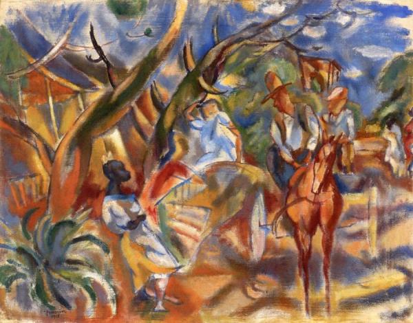 Southern Scene by Jules Pascin