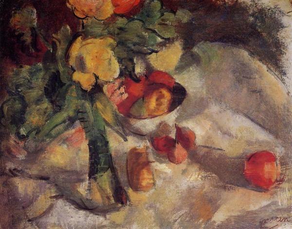 Still Life With Fruit by Jules Pascin