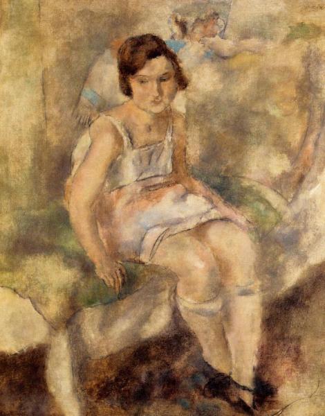 Young Marcelle by Jules Pascin