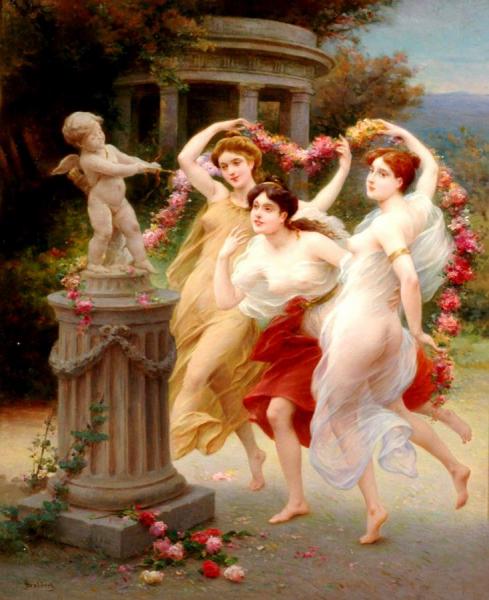 The Spring Dance by Jules Scalbert