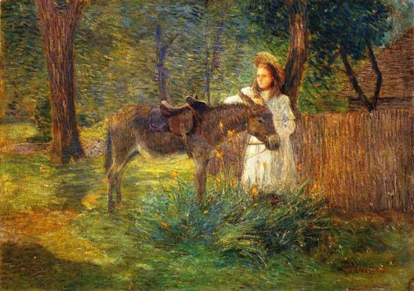 After The Ride by Julian Alden Weir