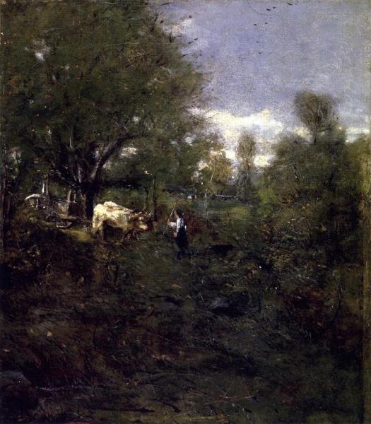 Landscape With Cattle by Julian Alden Weir