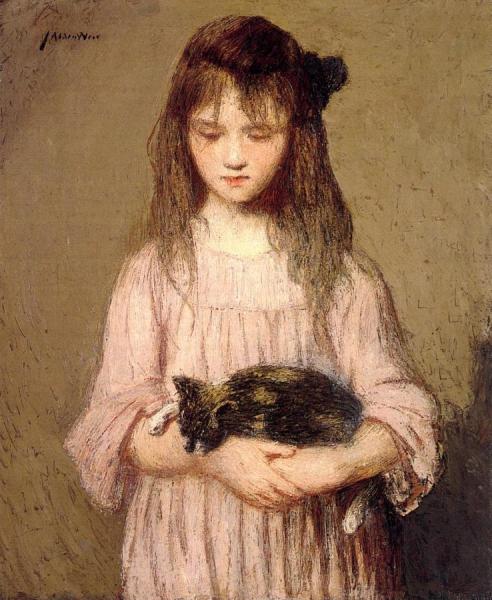 Little Lizie Lynch by Julian Alden Weir