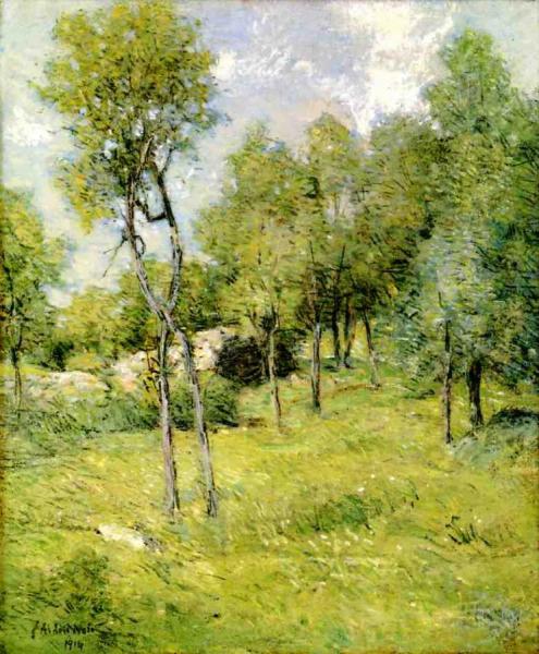 Midsummer Landscape by Julian Alden Weir