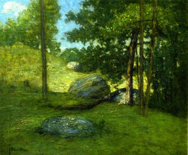 New England Meadow by Julian Alden Weir