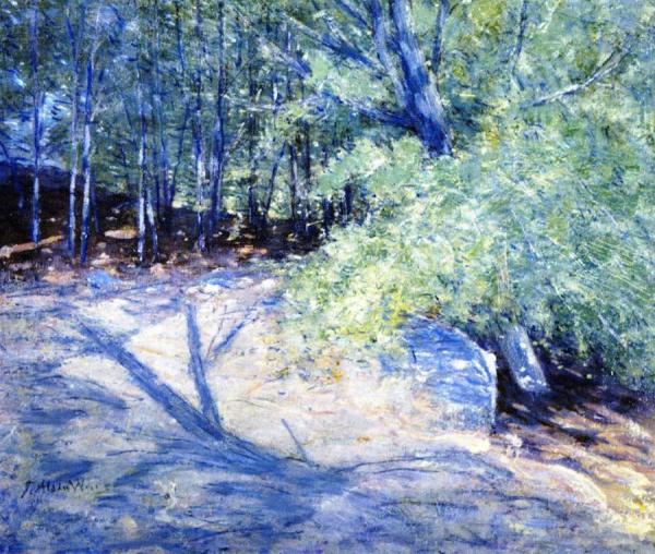 Path In The Woods by Julian Alden Weir