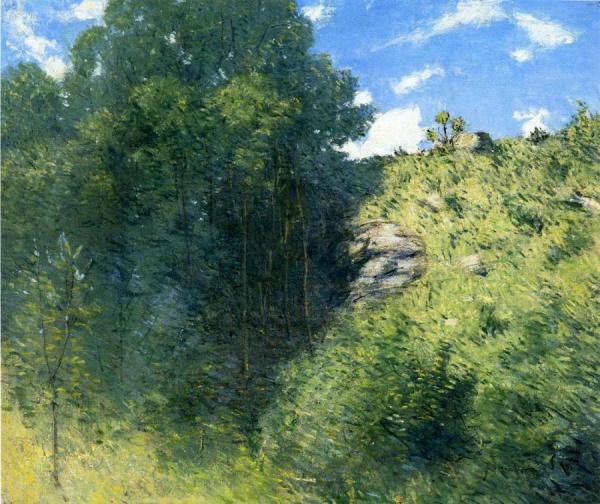 Ravine Near Branchville by Julian Alden Weir