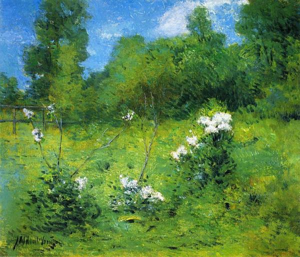 Rhododendrons by Julian Alden Weir