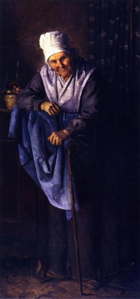 The Oldest Inhabitant by Julian Alden Weir