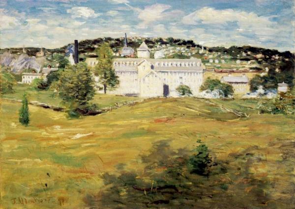 Willimantic Thread Factory by Julian Alden Weir