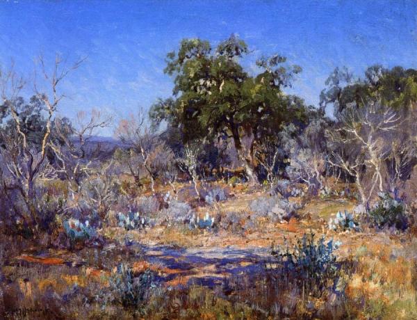 A January Day In The Brush Country by Julian Onderdonk