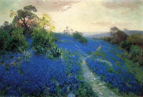 Bluebonnet Field by Julian Onderdonk