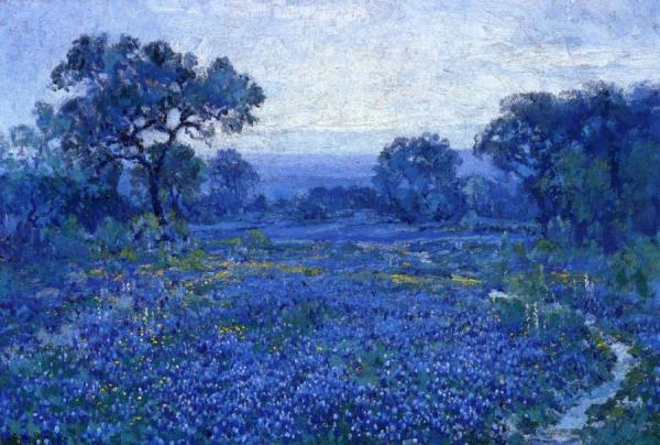 Bluebonnet Scene by Julian Onderdonk
