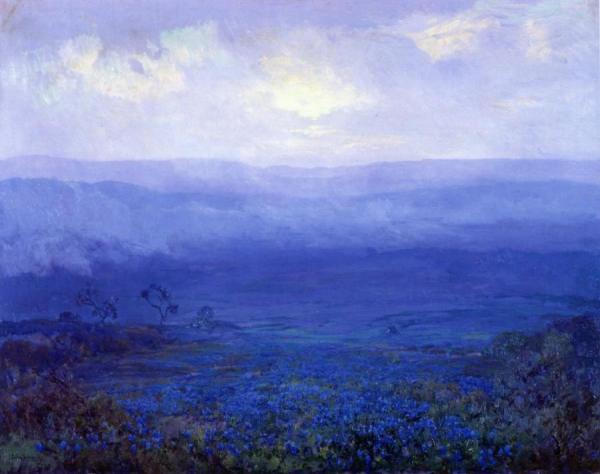 Bluebonnets In Texas by Julian Onderdonk