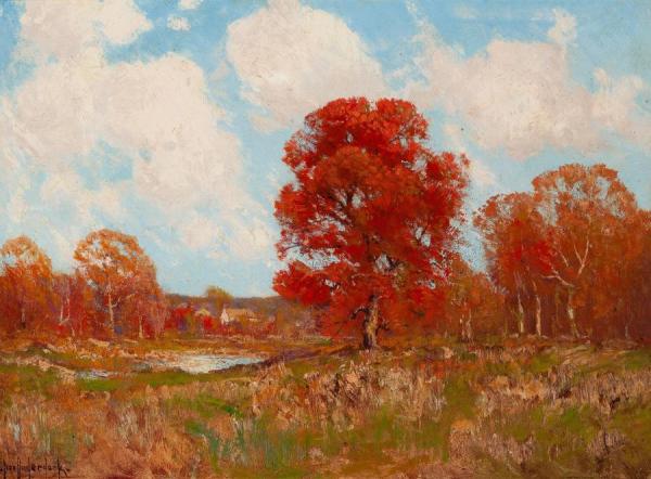 Fall Landscape by Julian Onderdonk