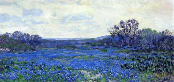 Field Of Bluebonnets by Julian Onderdonk