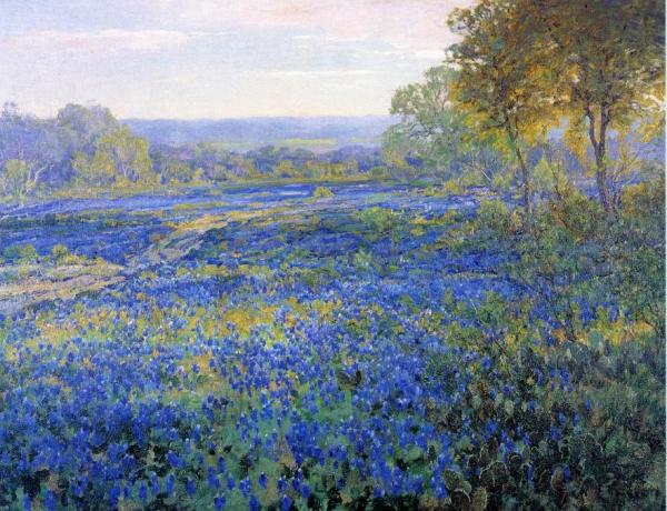 Fields Of Bluebonnets by Julian Onderdonk