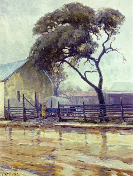 Rainy Day In Bandera by Julian Onderdonk