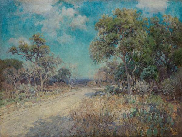 Road To The Hills, 1918 by Julian Onderdonk