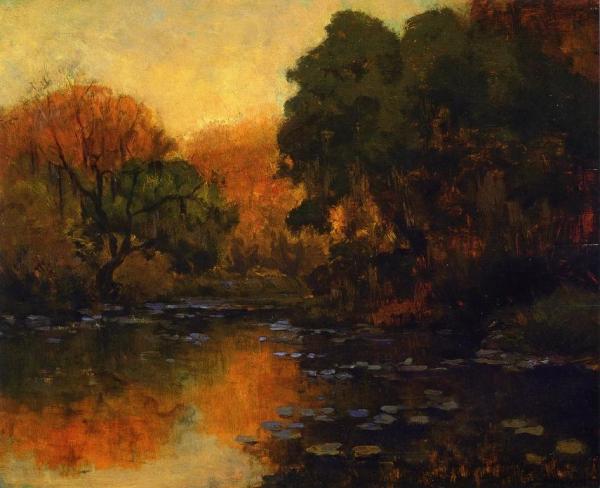 San Antonio River by Julian Onderdonk Oil Painting Reproductions