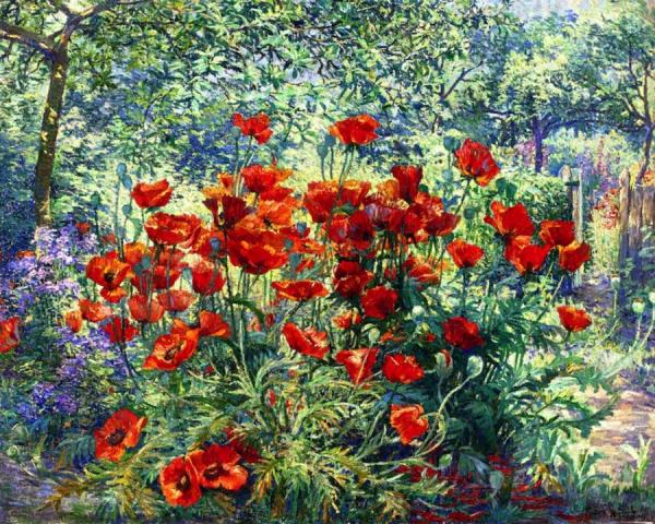 The Flower Garden by Juliette Wytsman