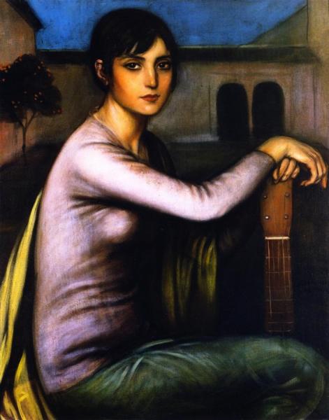 Tristeza Andaluza by Julio Romero De Torres