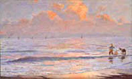 Paisaje Al Amanecer by Julio Vila Prades