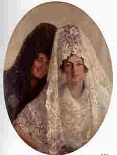 Retrato De Dos Mujeres by Julio Vila Prades