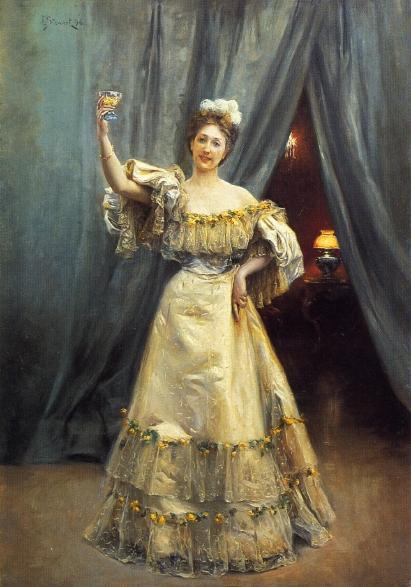 A Toast by Julius Leblanc Stewart