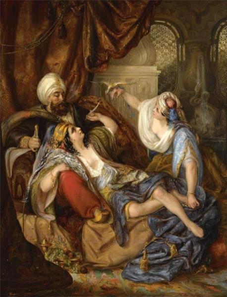 Entertaining The Pasha by Julius Victor Berger