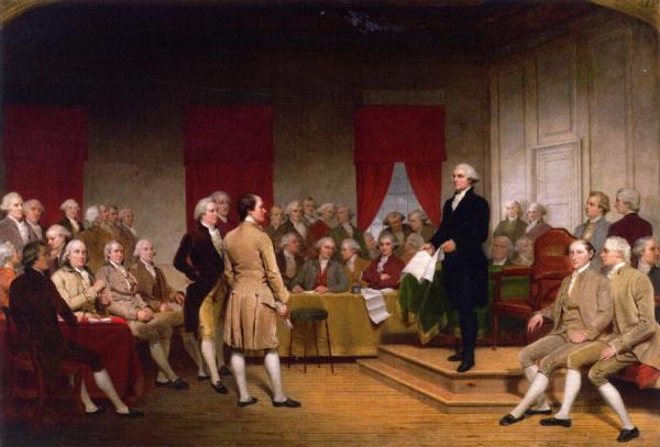 Washington As Statesman At The Constitutional Convention by Junius Brutus Stearns
