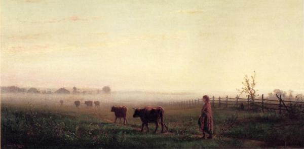 Cool Morning On The Prarie by Junius R. Sloan