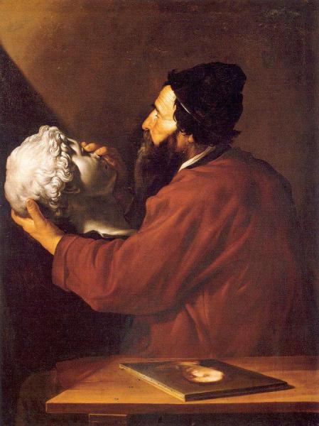 Allegory Of Touch by Jusepe De Ribera